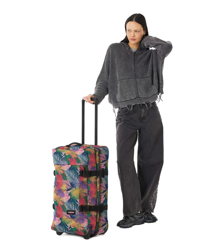Eastpak Tranverz M Sac de voyage à roulettes retro navy