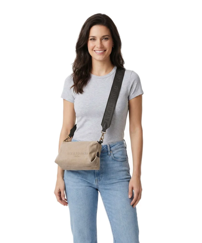 Liebeskind Elvira Denim S Sac bandoulière beige