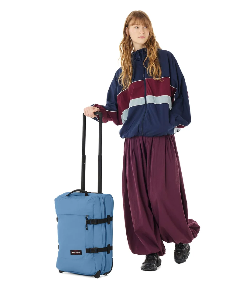 Eastpak Tranverz S Sac de voyage à roulettes aviator blue