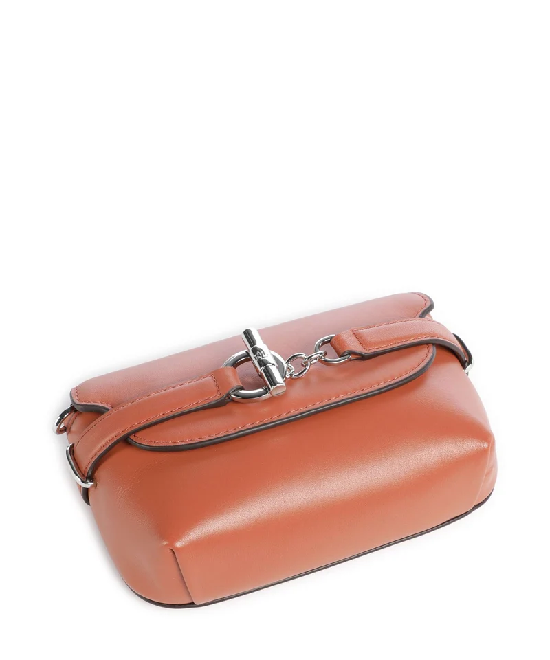 Lauren Ralph Lauren Blaike Small Sac bandoulière red terracotta