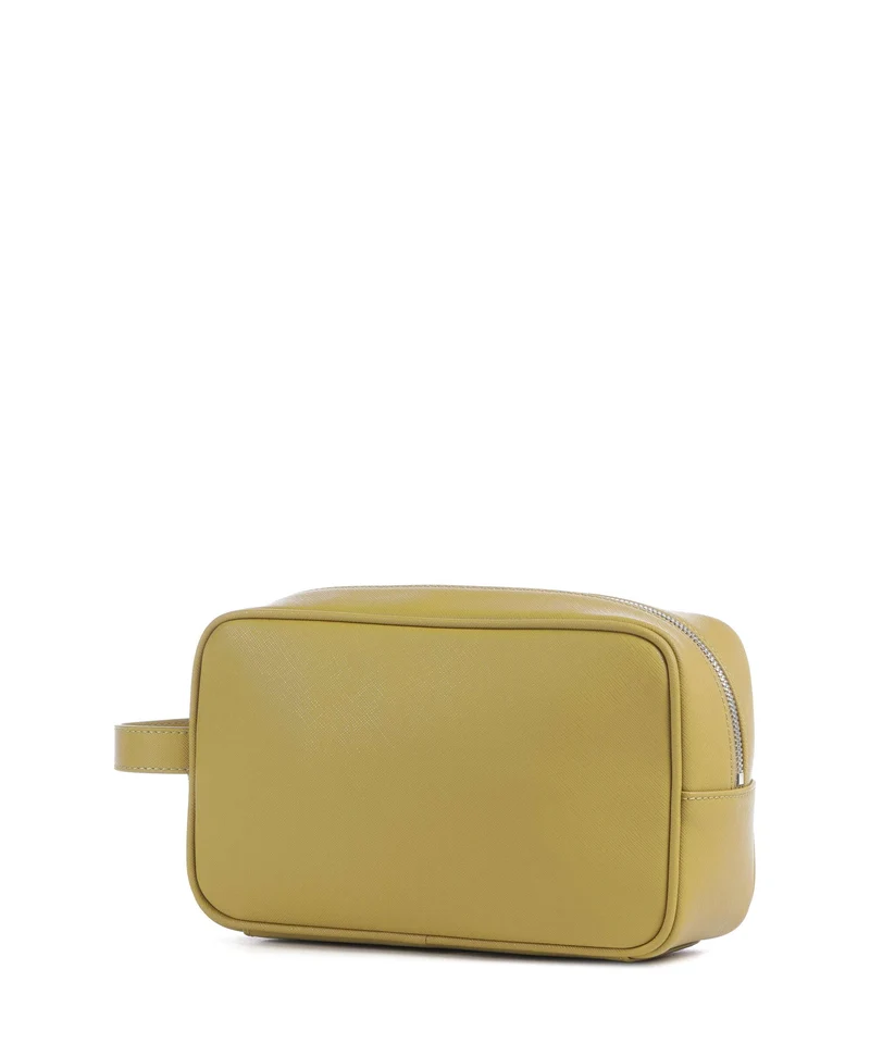 Emporio Armani Business Regenerated Trousse de toilette ecru olive