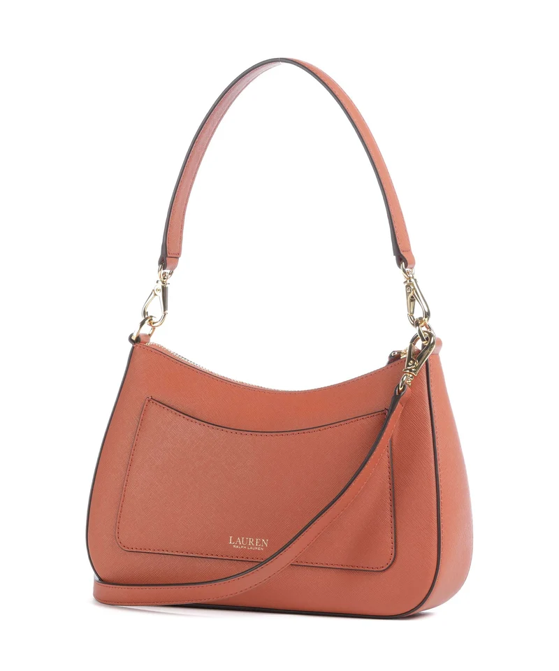Lauren Ralph Lauren Danni 26 Sac porté épaule red terracotta
