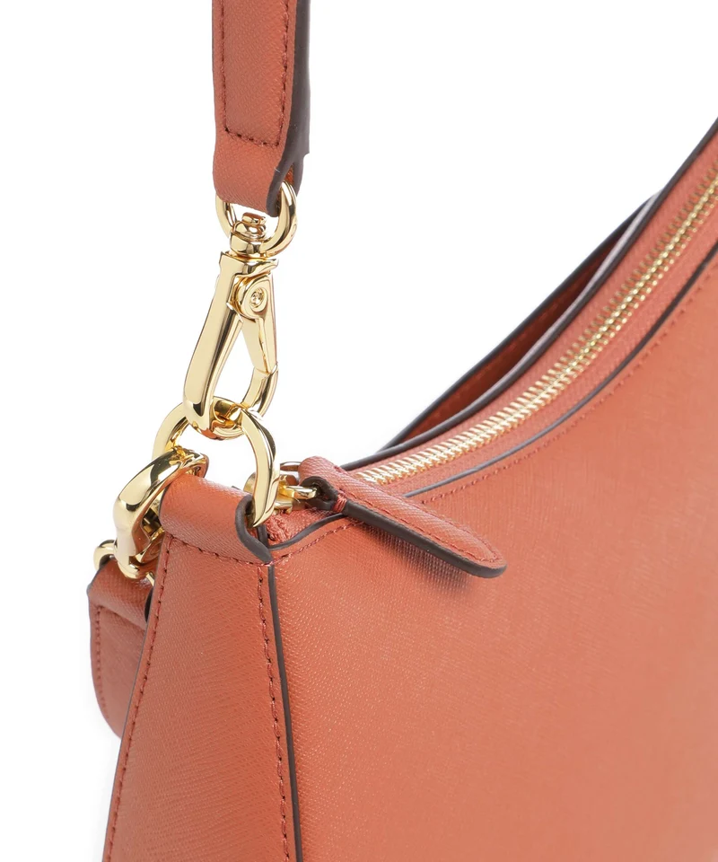 Lauren Ralph Lauren Danni 26 Sac porté épaule red terracotta
