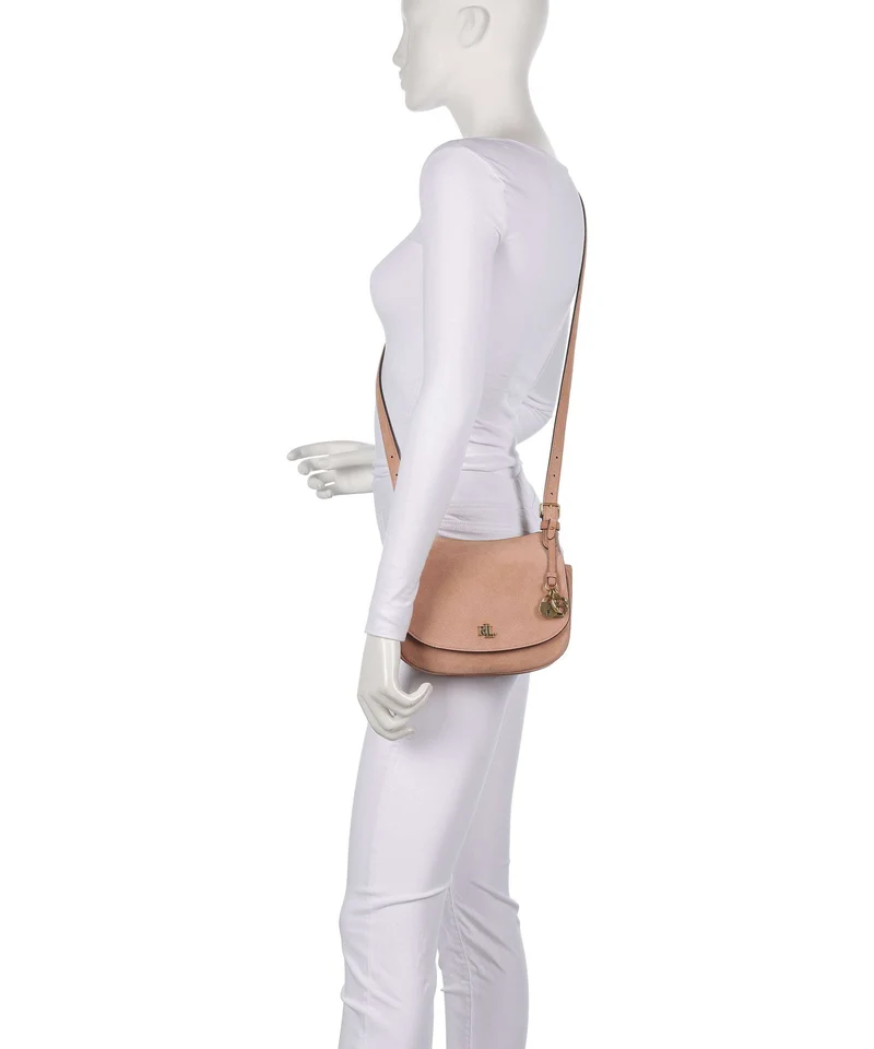 Lauren Ralph Lauren Marcy Medium Sac bandoulière pink sienna