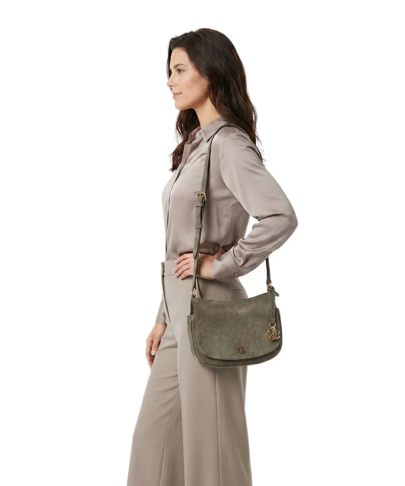 Lauren Ralph Lauren Marcy Medium Sac bandoulière botanic green