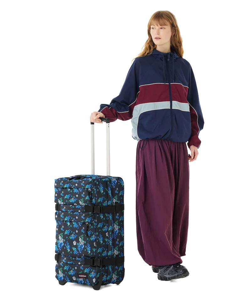 Eastpak Transit'R Plus Core M Sac de voyage à roulettes floral bloom/black