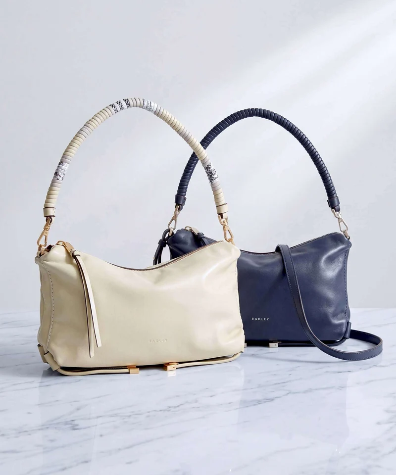 Radley London Eden Row Small Sac porté épaule lemongrass