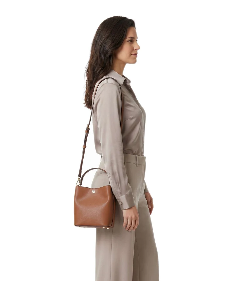 Lauren Ralph Lauren Reese Small Sac seau lauren tan