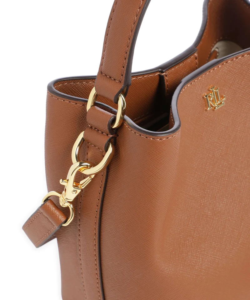 Lauren Ralph Lauren Reese Small Sac seau lauren tan