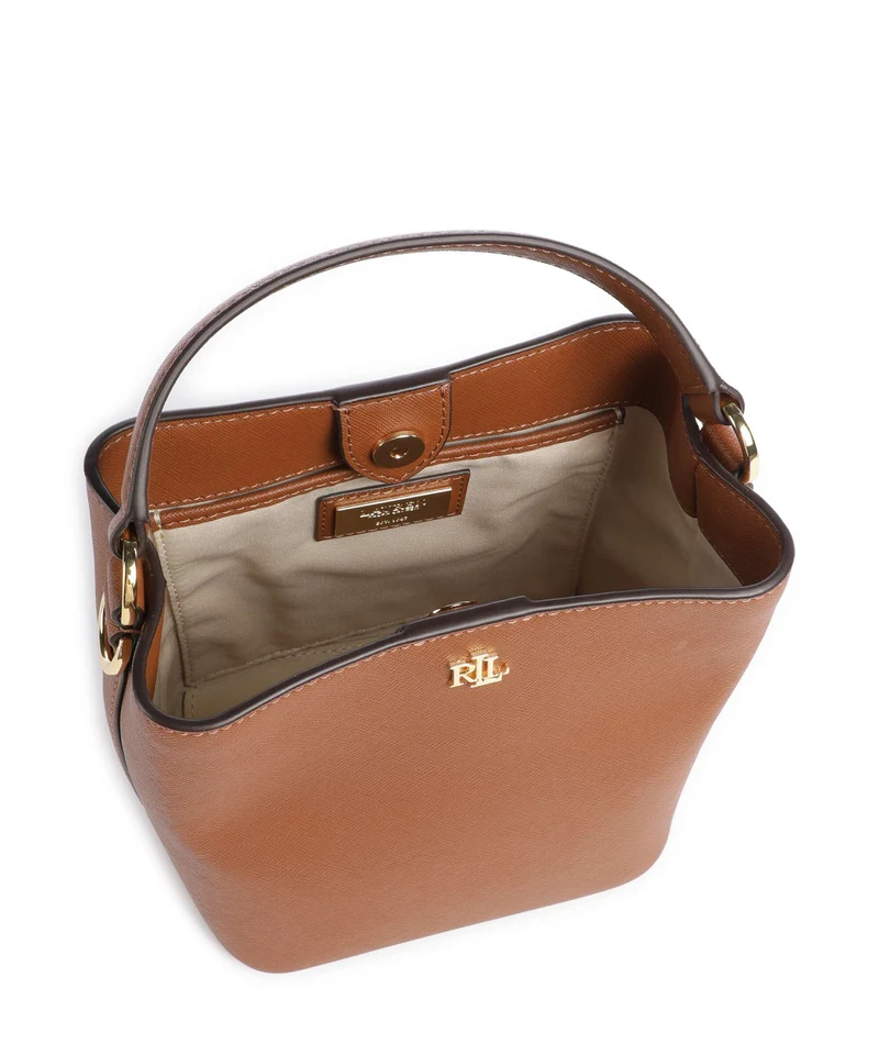 Lauren Ralph Lauren Reese Small Sac seau lauren tan