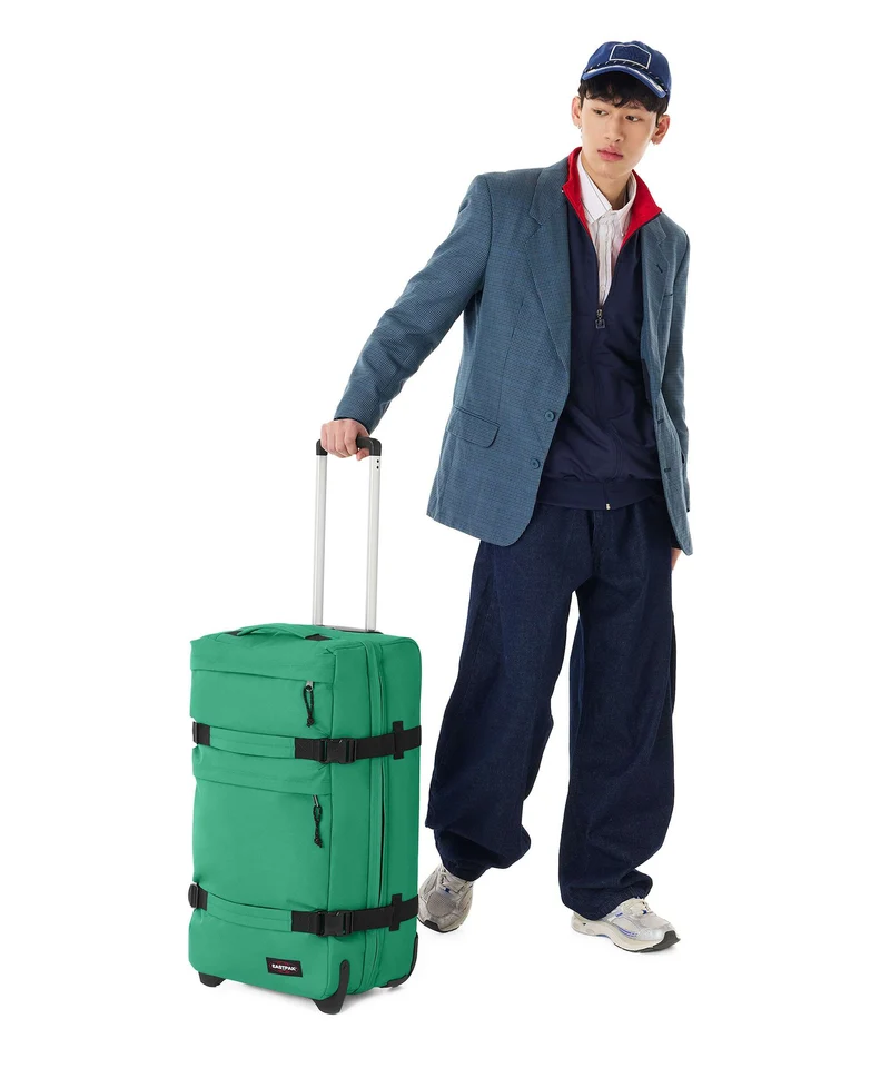 Eastpak Transit'R Plus Core M Sac de voyage à roulettes shamrock green