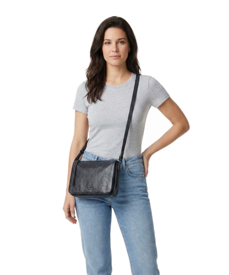 Liebeskind Nina Vintage PU M Sac bandoulière peacoat