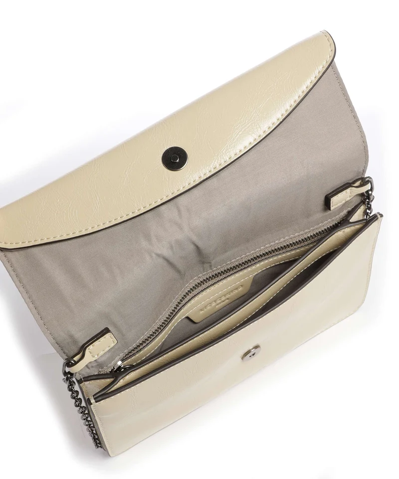 Liebeskind Audrey Recycled Lack Distressed S Sac bandoulière biscotti