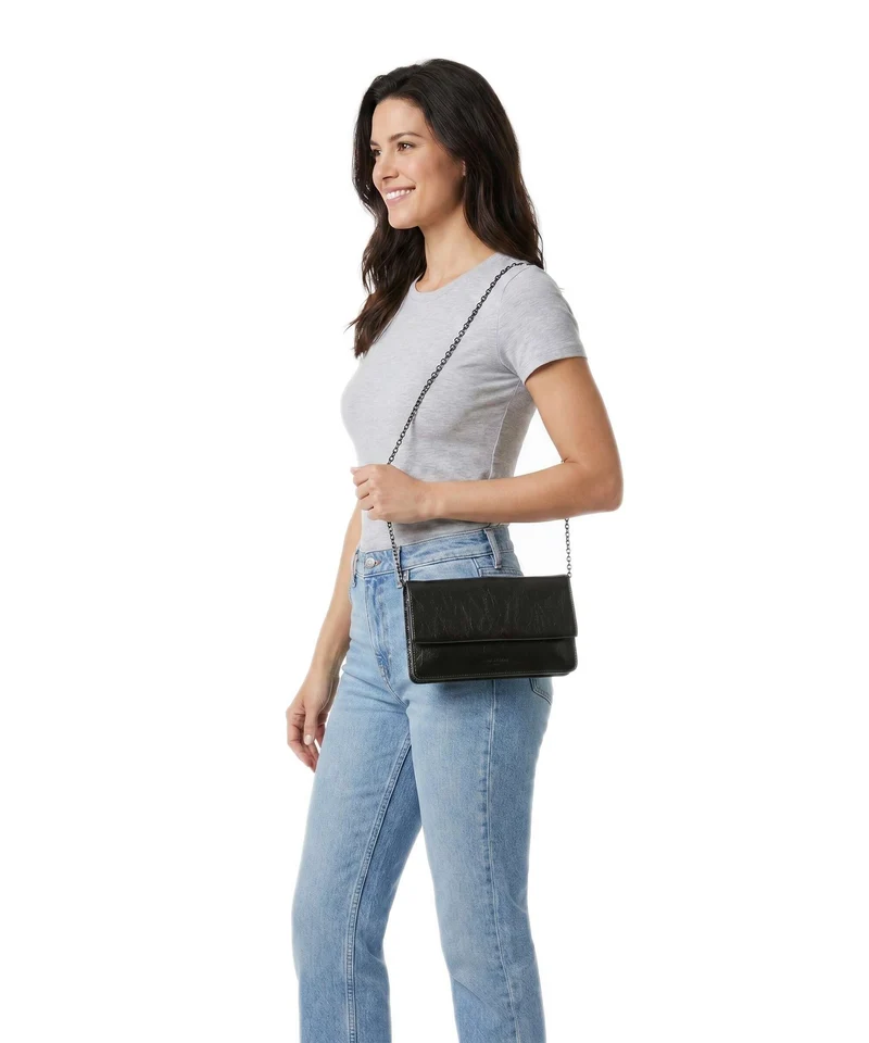 Liebeskind Audrey Recycled Lack Distressed S Sac bandoulière deep soil