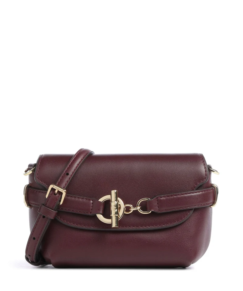 Lauren Ralph Lauren Blaike Small Sac bandoulière dark garnet