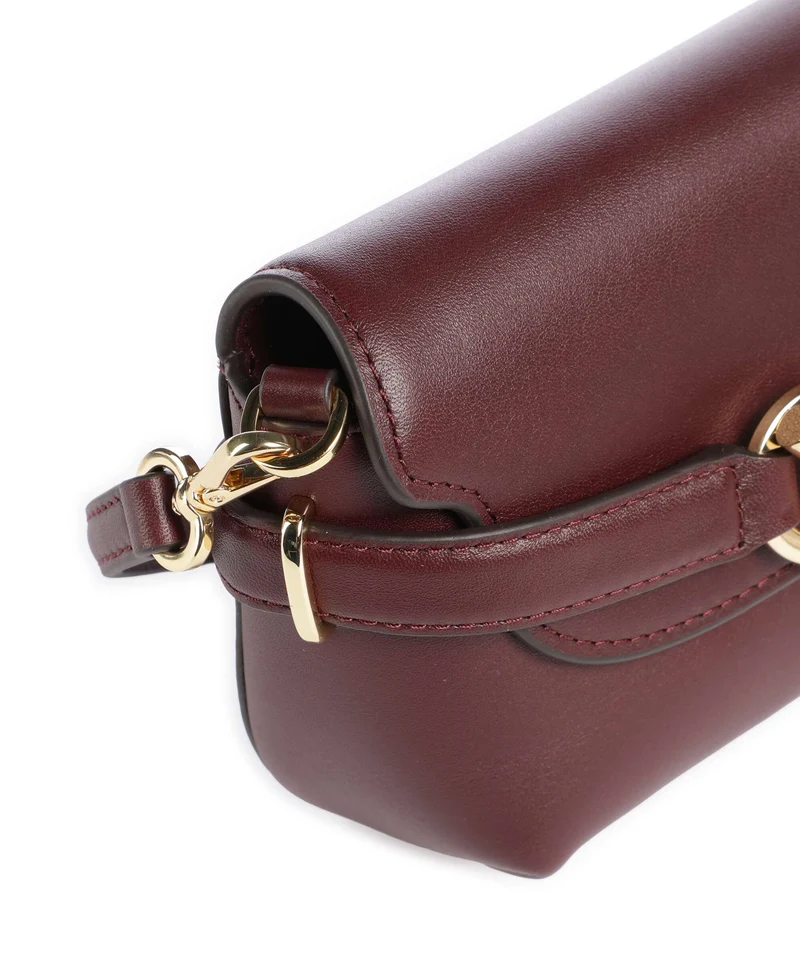 Lauren Ralph Lauren Blaike Small Sac bandoulière dark garnet