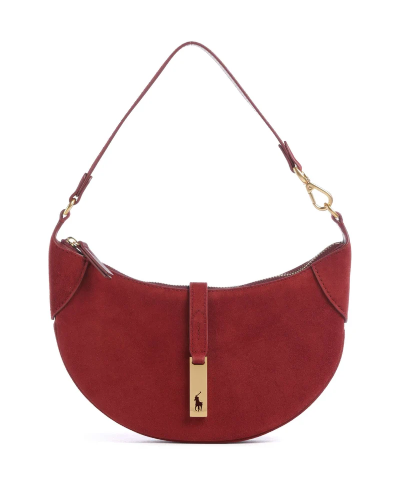 Polo Ralph Lauren ID Collection Small Sac porté épaule pomegranate