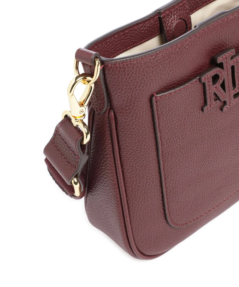 Lauren Ralph Lauren Cameryn Small Sac bandoulière dark garnet