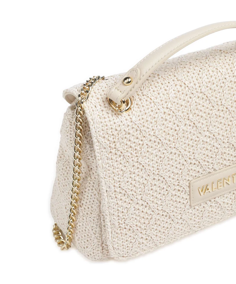 Valentino Bags Ocarina Summer Sac porté épaule ecru