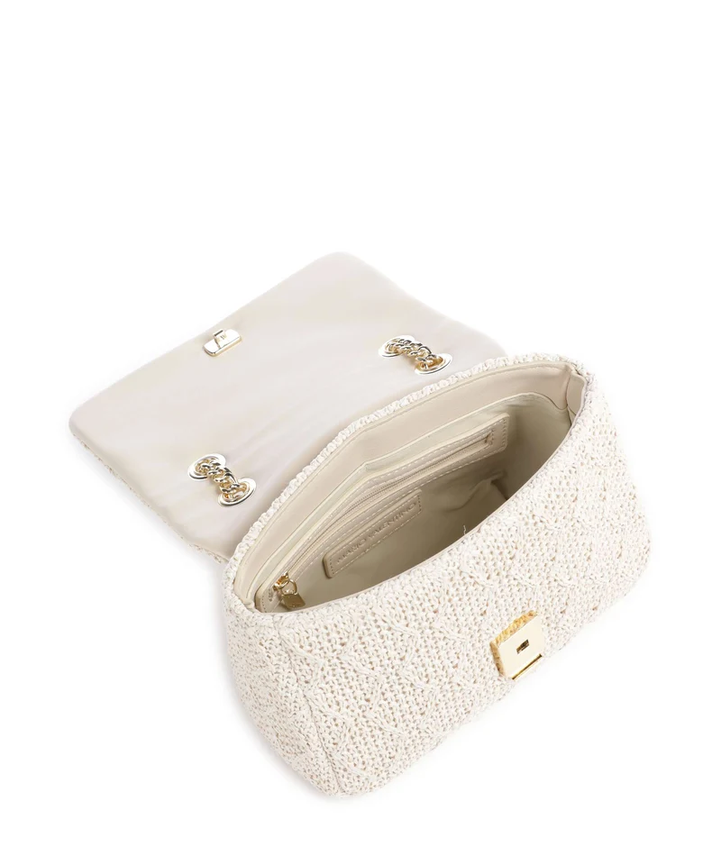 Valentino Bags Ocarina Summer Sac porté épaule ecru