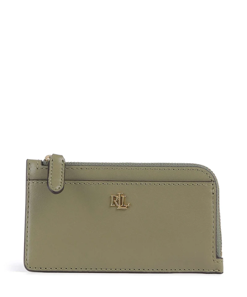 Lauren Ralph Lauren Étui à cartes crédit sage green