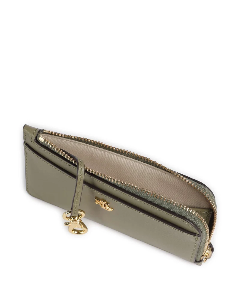 Lauren Ralph Lauren Étui à cartes crédit sage green