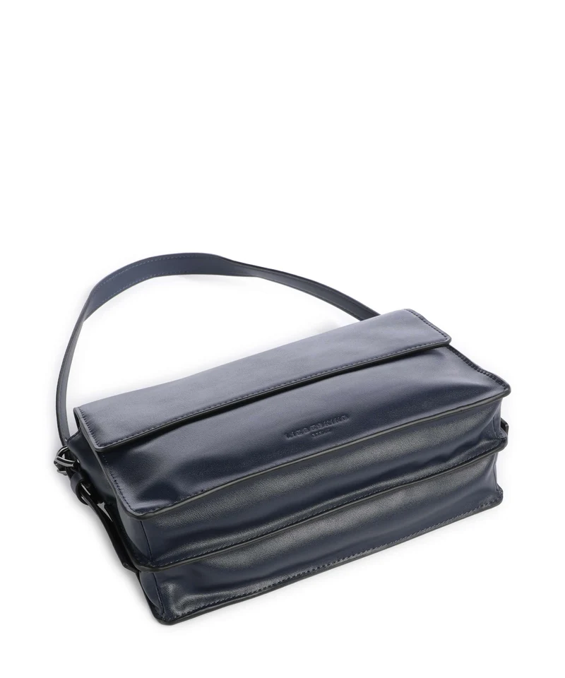 Liebeskind Audrey Recycled Soft Calf S Sac porté épaule peacoat