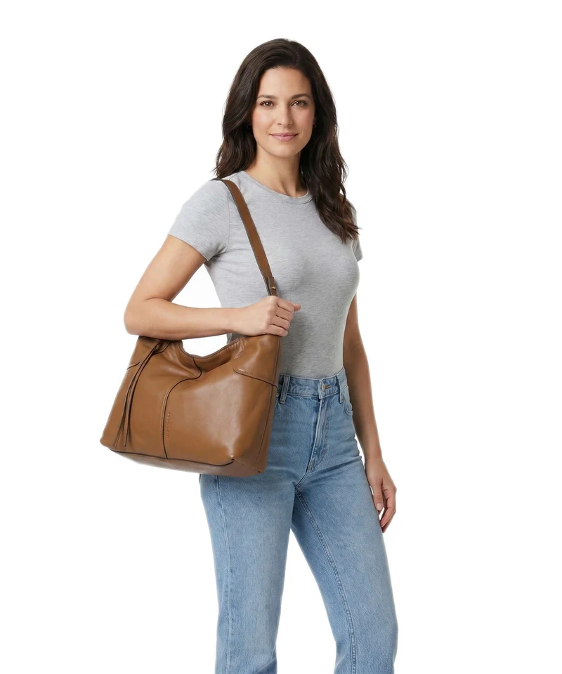 Liebeskind Mila Sheep Natural M Sac fourre-tout sepia
