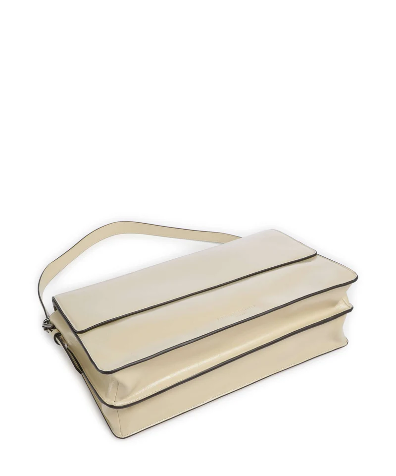 Liebeskind Audrey Recycled Lack Distressed M Sac porté épaule biscotti