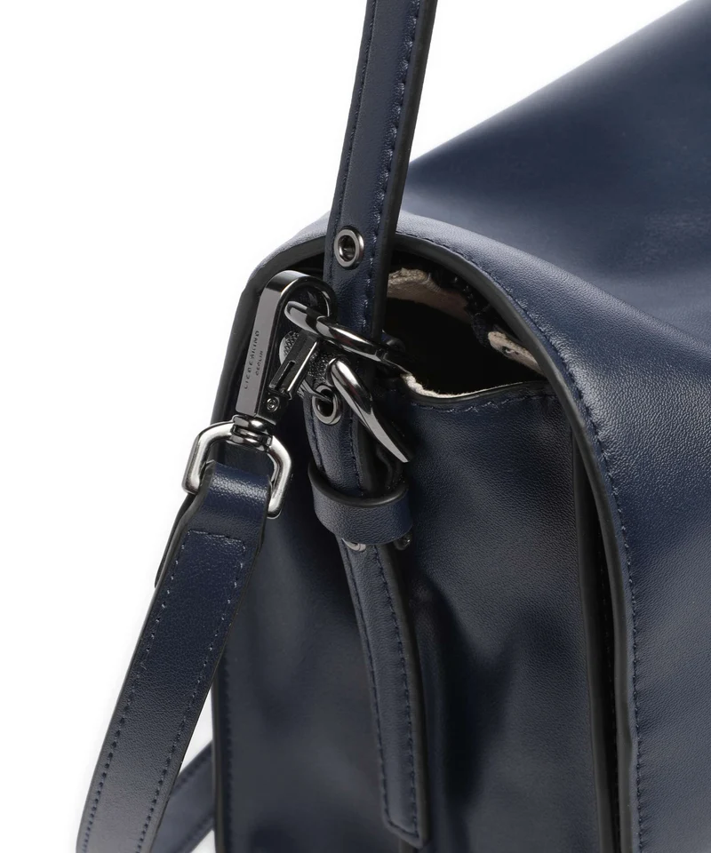 Liebeskind Audrey Recycled Soft Calf M Sac porté épaule peacoat