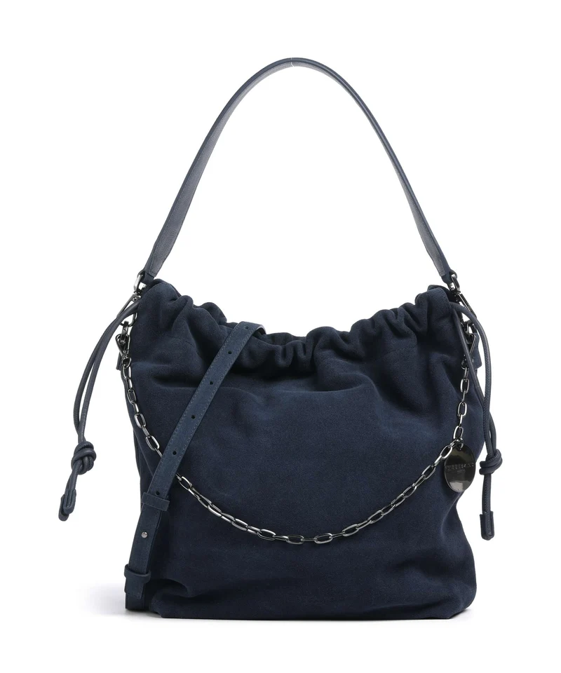 Liebeskind Lya II Hydro Suede M Sac seau peacoat