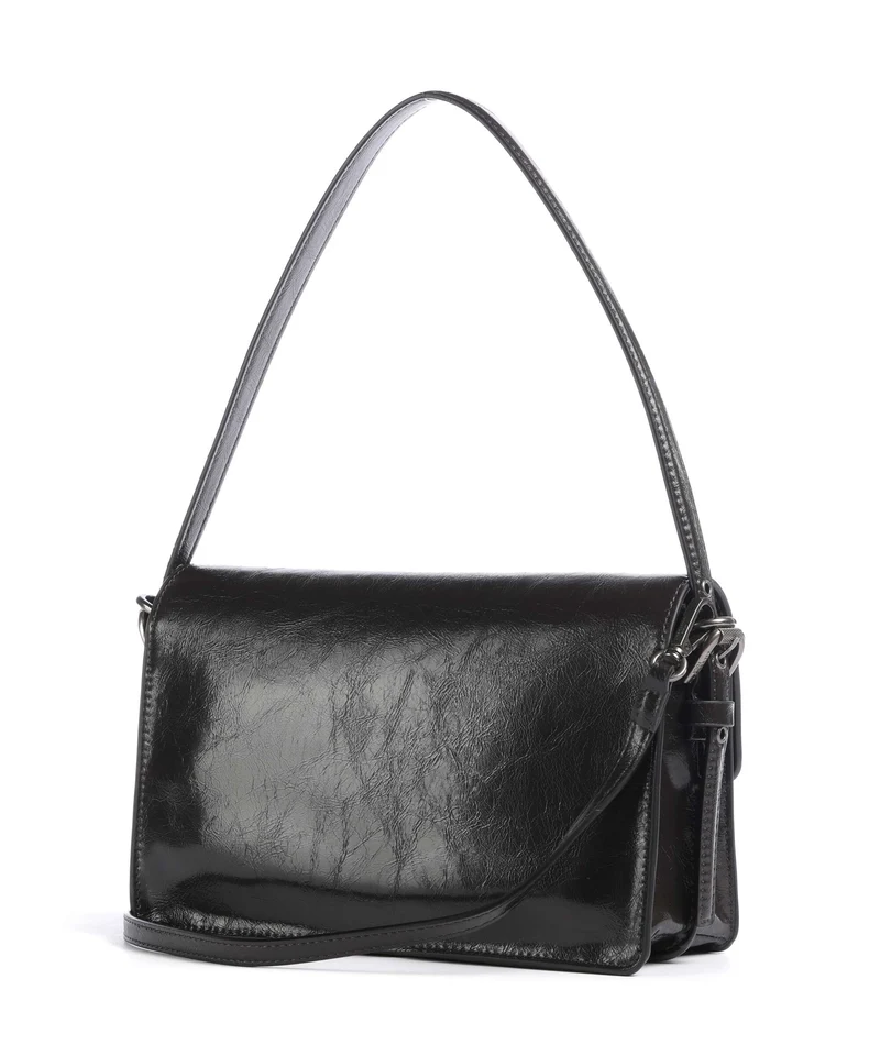 Liebeskind Audrey Recycled Lack Distressed S Sac porté épaule deep soil