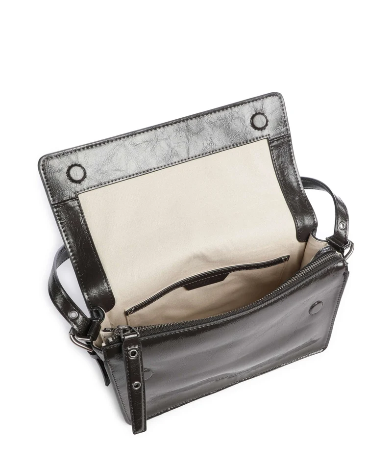 Liebeskind Audrey Recycled Lack Distressed S Sac porté épaule deep soil