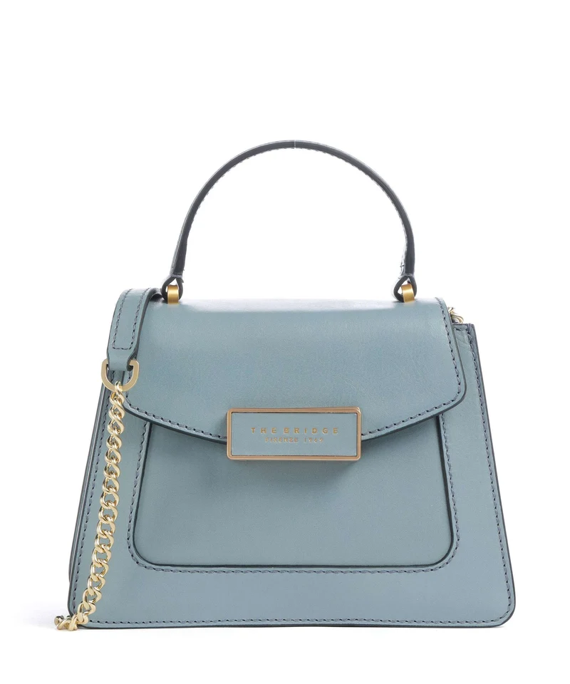 The Bridge Ginevra Sac à main baby blue/oro
