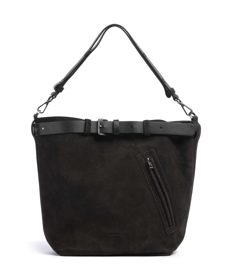 Liebeskind Zita Hydro Suede L Sac seau deep soil
