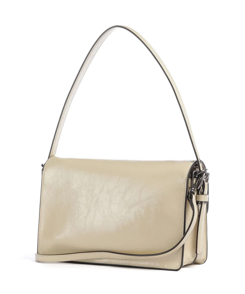 Liebeskind Audrey Recycled Lack Distressed S Sac porté épaule biscotti