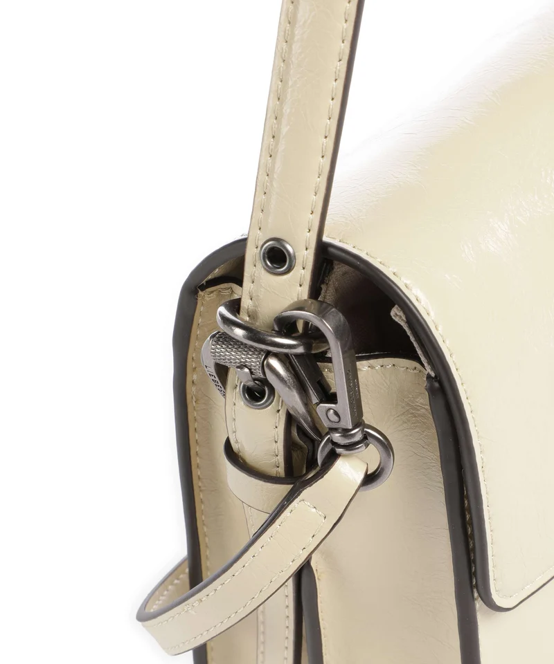Liebeskind Audrey Recycled Lack Distressed S Sac porté épaule biscotti