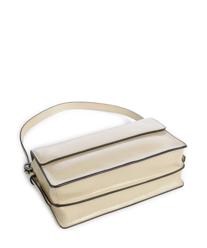 Liebeskind Audrey Recycled Lack Distressed S Sac porté épaule biscotti