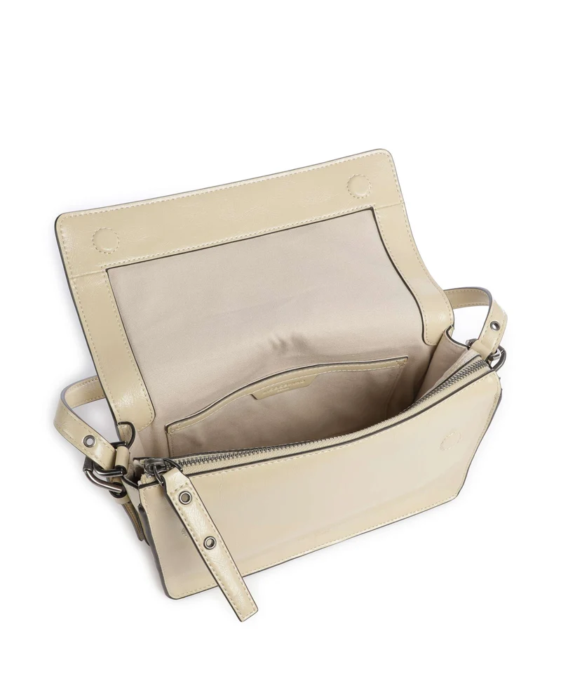 Liebeskind Audrey Recycled Lack Distressed S Sac porté épaule biscotti