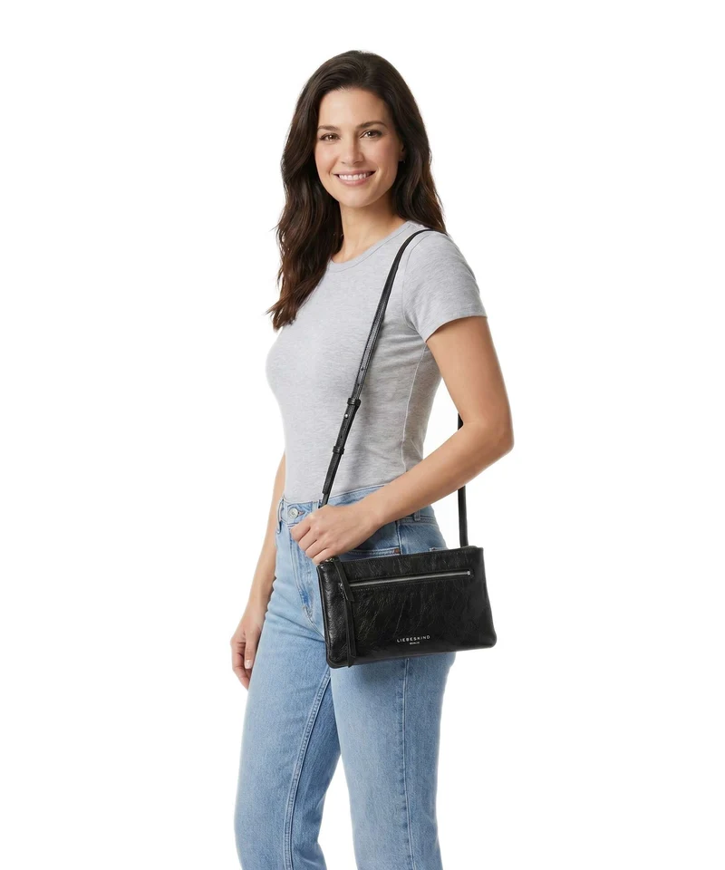 Liebeskind Zena Lamb Crunch S Sac bandoulière black