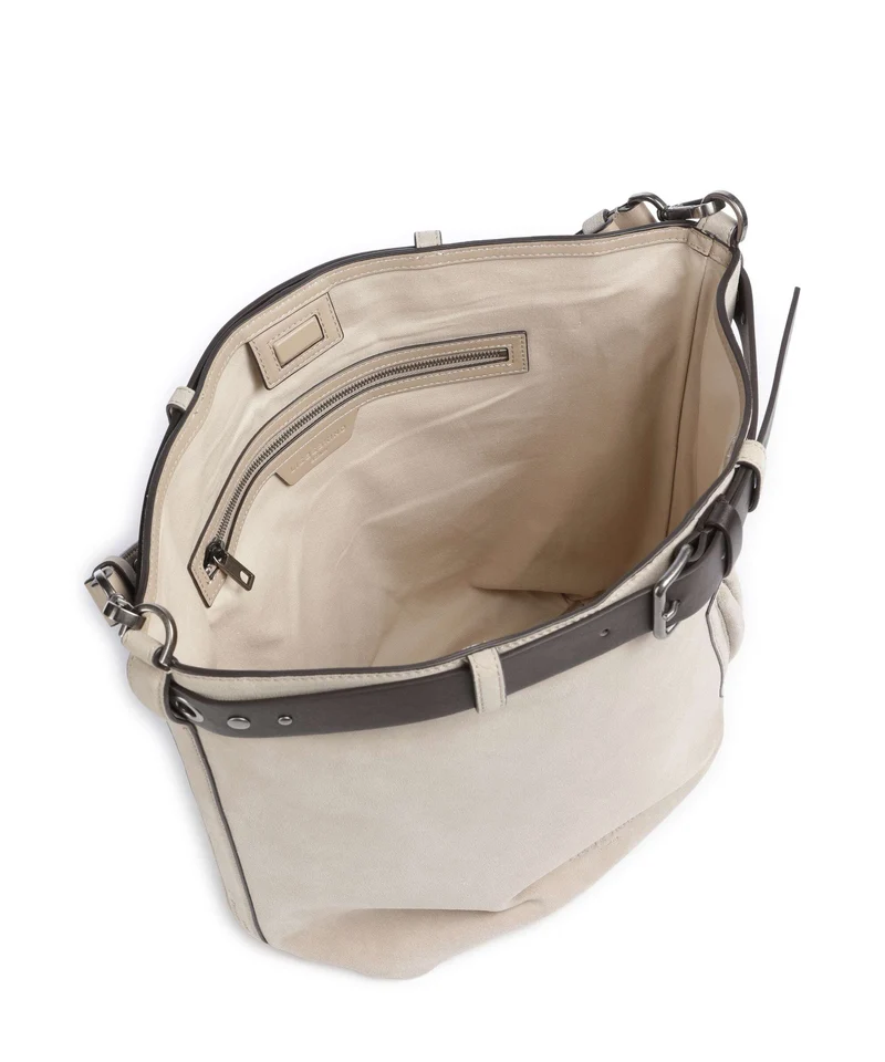 Liebeskind Zita Hydro Suede L Sac seau beige