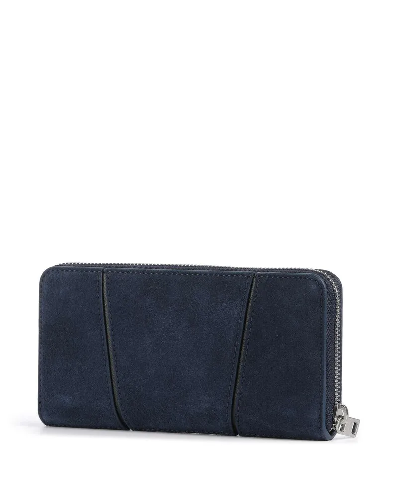 Liebeskind Una Gigi Recycled Suede L Portefeuille peacoat