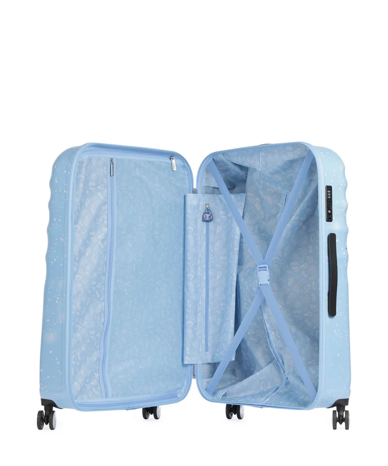 American Tourister Wavebreaker Disney Valise 4 roues stitch universe