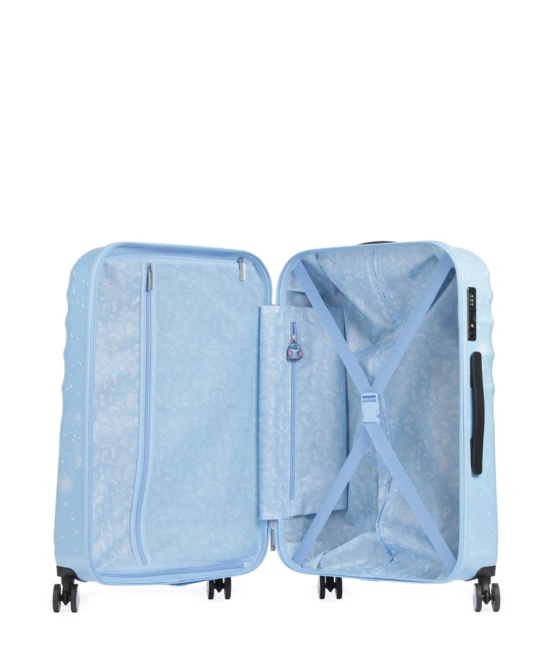 American Tourister Wavebreaker Disney Valise 4 roues stitch universe