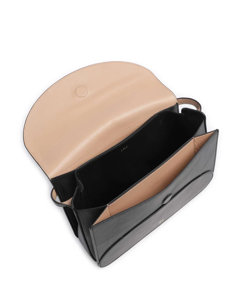 DuDu Bags Colorful Agnese Sac bandoulière nero rosa
