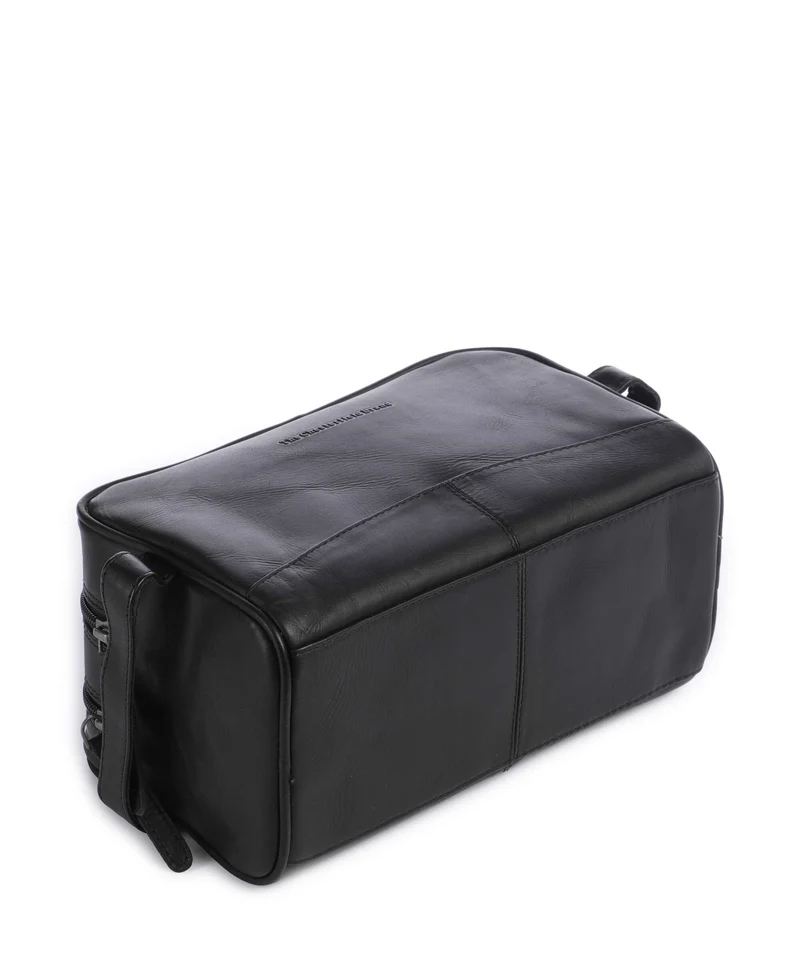 The Chesterfield Brand Wax Pull Up Cow Stacey Trousse de toilette black