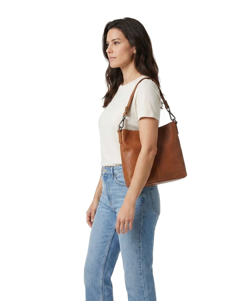 The Chesterfield Brand Wax Pull Up Cow Jen Sac fourre-tout cognac