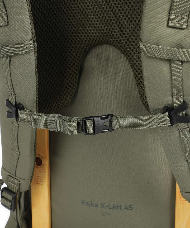 Fjällräven Kajka X-Lätt 45 S/M Sac à dos de trekking green