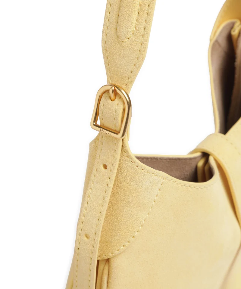 Polo Ralph Lauren ID Collection Small Sac porté épaule lemon meringue