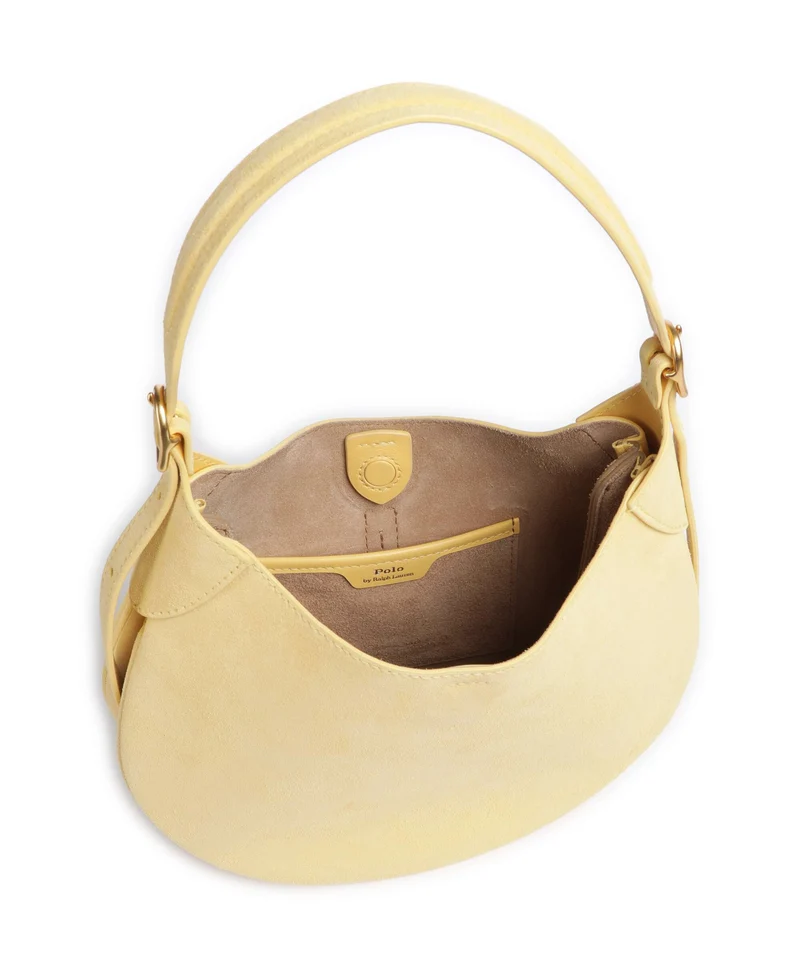 Polo Ralph Lauren ID Collection Small Sac porté épaule lemon meringue